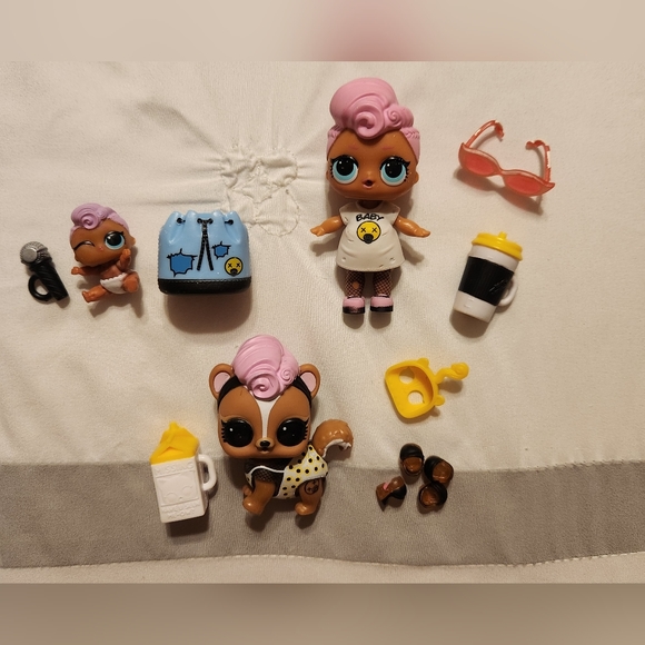 LOL Surprise Dolls Series 3 Confetti Pop Grunge Grrrl Family - Picture 2 of 6